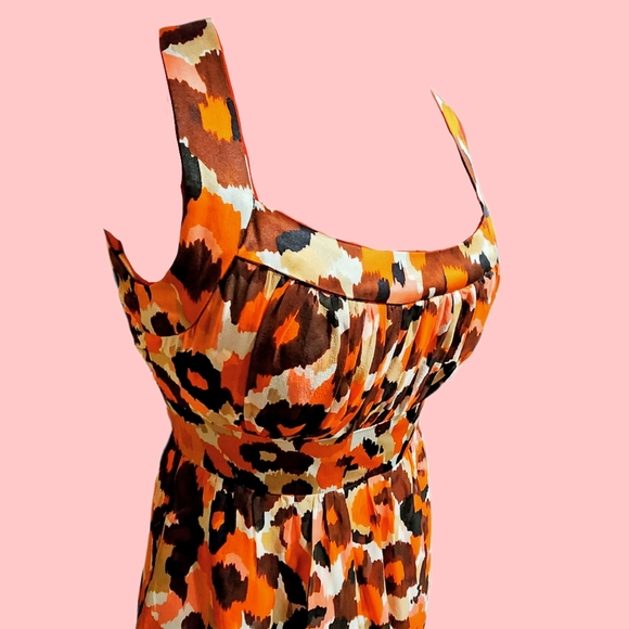 Donna Ricco Dresses & Skirts - Donna Ricco Red & Pink Floral Sleeveless Dress Size 10